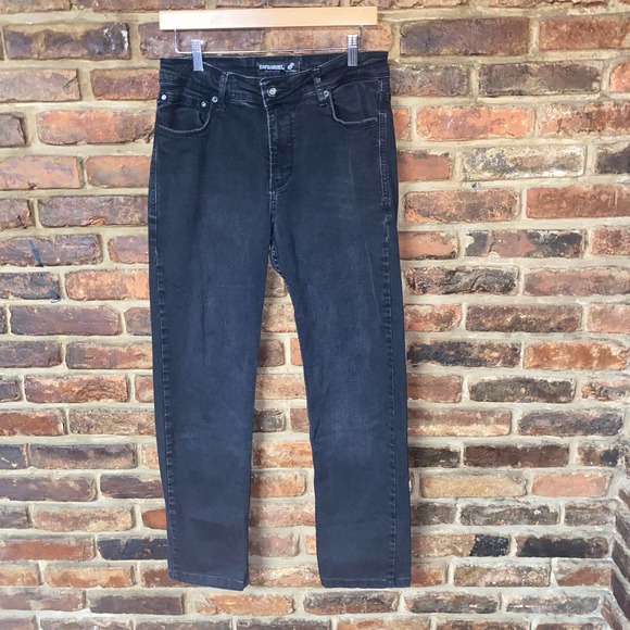 Difransel Other - Difransel Black Wash Denim Straight Leg Jeans Men's Size 31x28